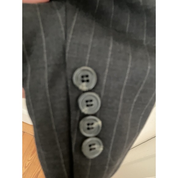 Ralph Lauren Blazer Sz 44 Black Pinstripe Sport Coat - Picture 7 of 10